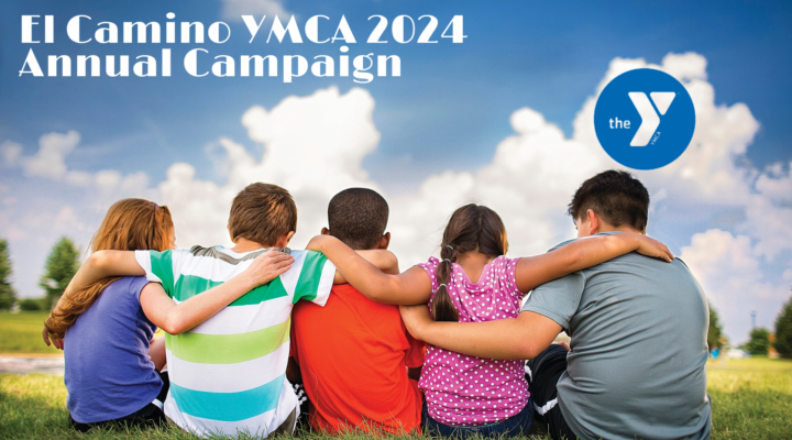 El Camino YMCA 2024 Annual Campaign (Children photo & YMCA logo)